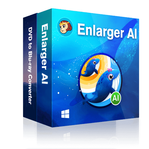 DVDFab Enlarger AI + DVD to Blu-ray Converter